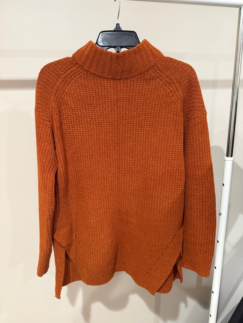 a new day Rust Orange Cowl Neck Knit Sweater